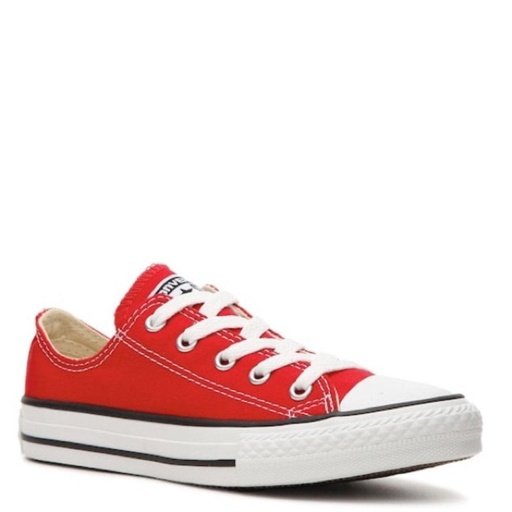 Brand New Red Converse Youth - Size 3 US